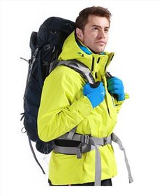 Phylex Dynion 3L Gweithredol Wind-PRO Uwch Golau'r Gwynt Yn yr Awyr Agored Jacket